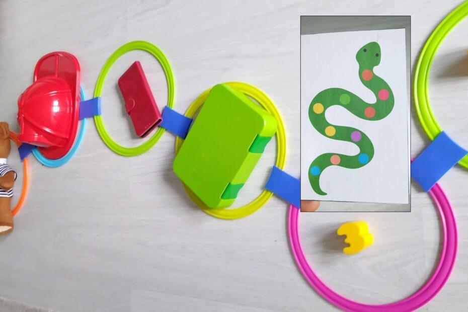 Kolorowy wąż kodowanie