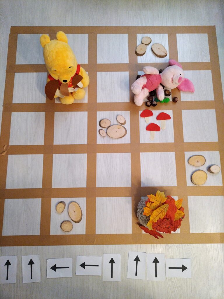 jesienne kodowanie plansza