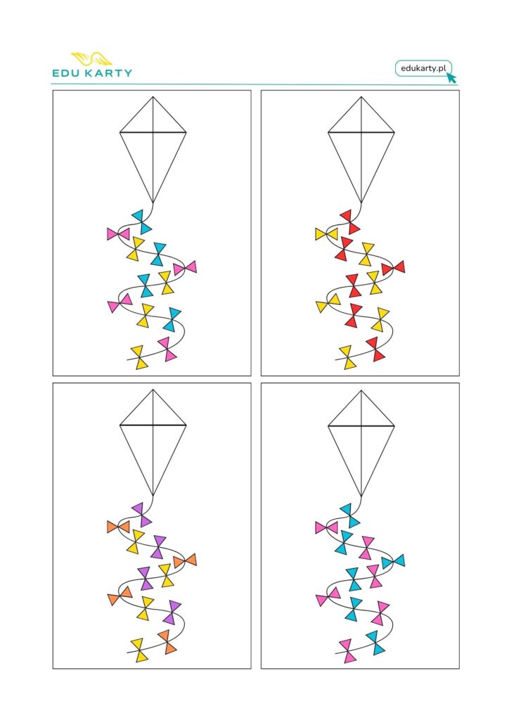 kodowanie latawiec szablon