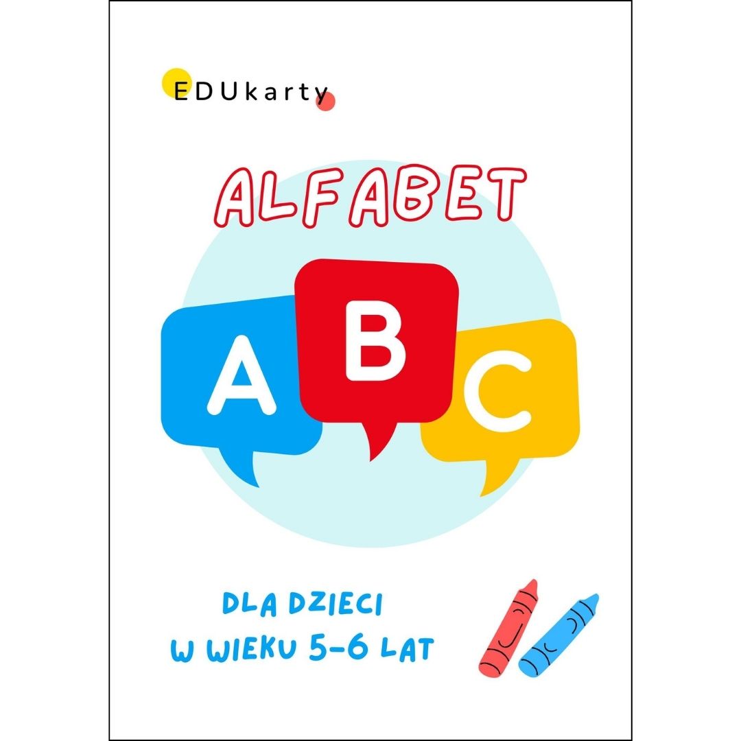 alfabet dla dzieci w wieku 5-6 lat
