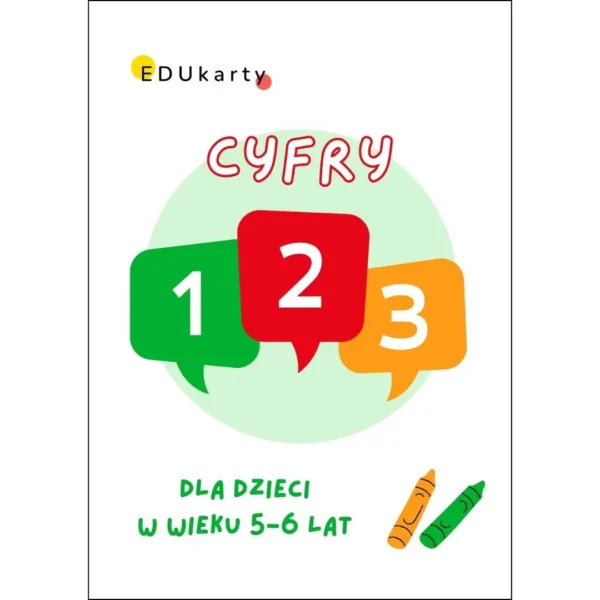 karty pracy cyfry przedszkolak 5-6 lat